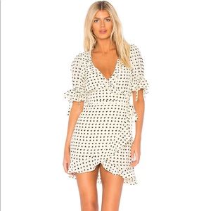 For Love and Lemons FLL Sweetheart Wrap Dress